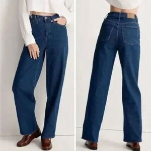 NEW Madewell The Perfect Vintage Wide-Leg‎ Jean in Fairdale Wash, 24